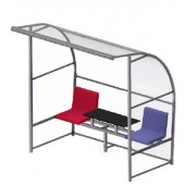 СКАМЕЙКА ДЛЯ ЗАПАСНЫХ ИГРОКОВ на 2 посадочных места со столиком